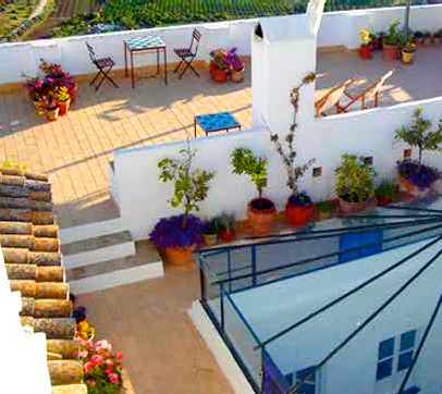 Dakterras met fantastisch uitzicht Dakterras met fantastisch uitzicht